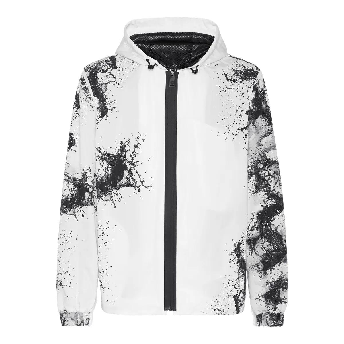 Plein Sport - Windbreaker Splash Extreme - Größe 3XL - weiß
