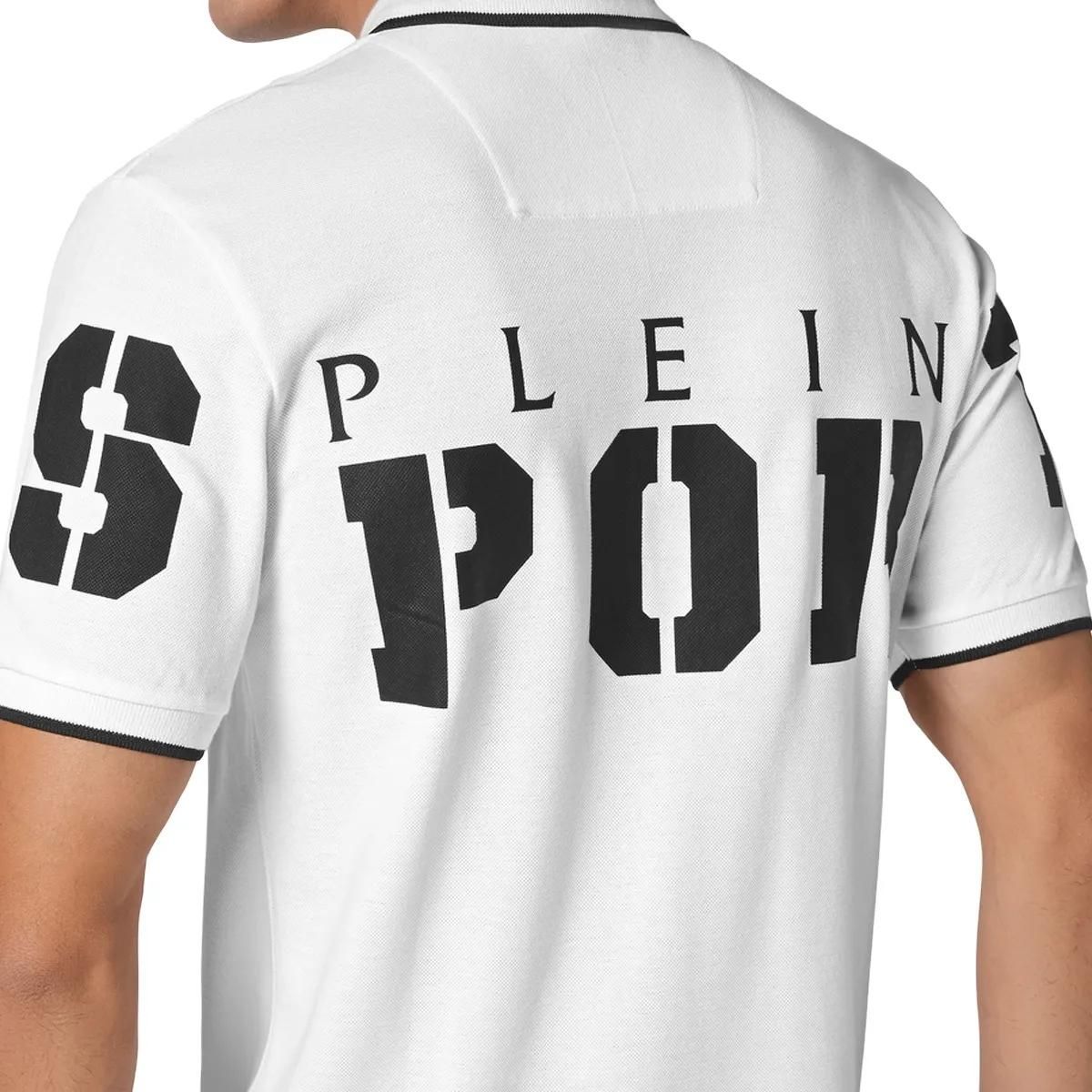Plein Sport - Poloshirt - Größe 3XL - weiß