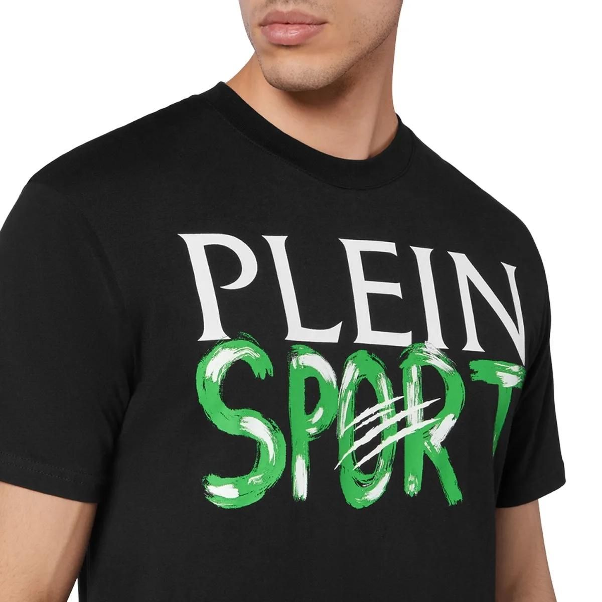 Plein Sport - T-Shirt - Größe S - schwarz