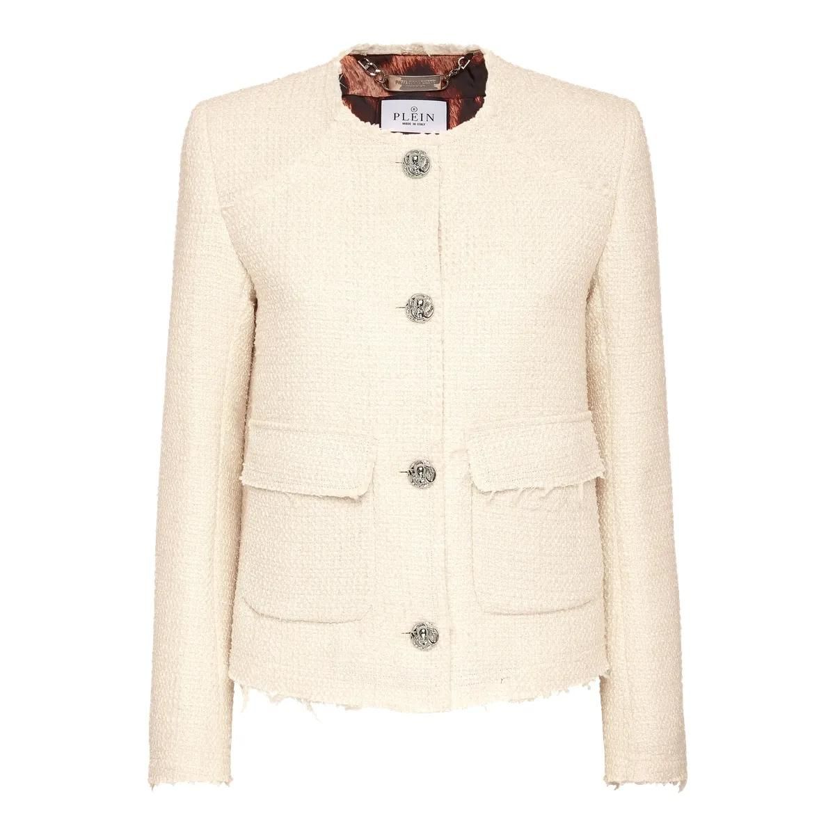 Philipp Plein - Jacke - Größe L - weiß