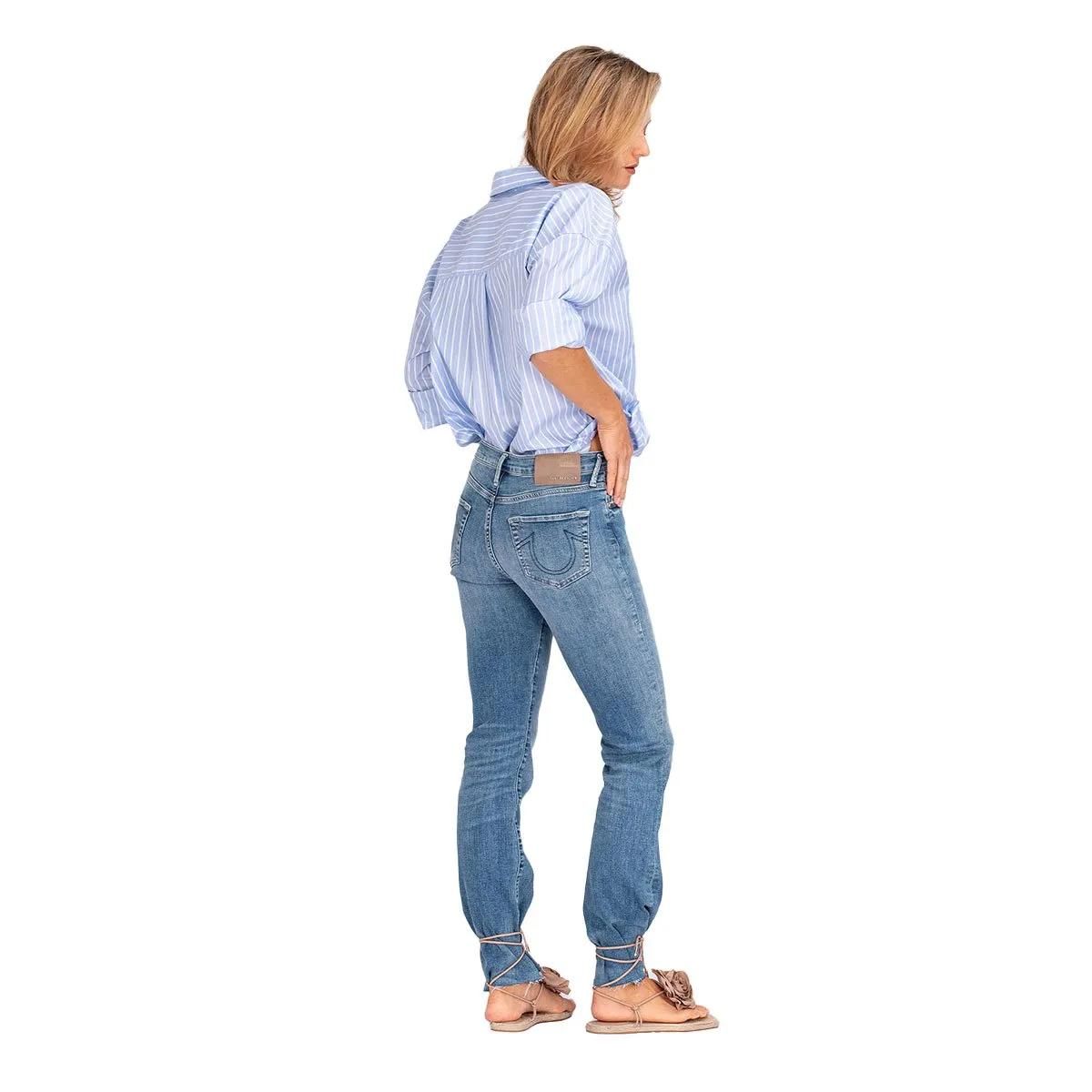 True Religion - Jeans BECCA Bootcut - Größe 26 - blau