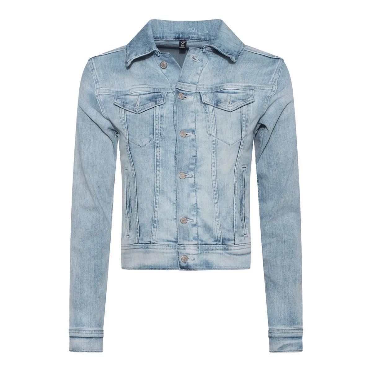 True Religion - Jeansjacke - Größe L - blau