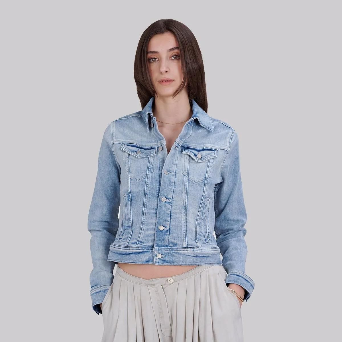 True Religion - Jeansjacke - Größe L - blau