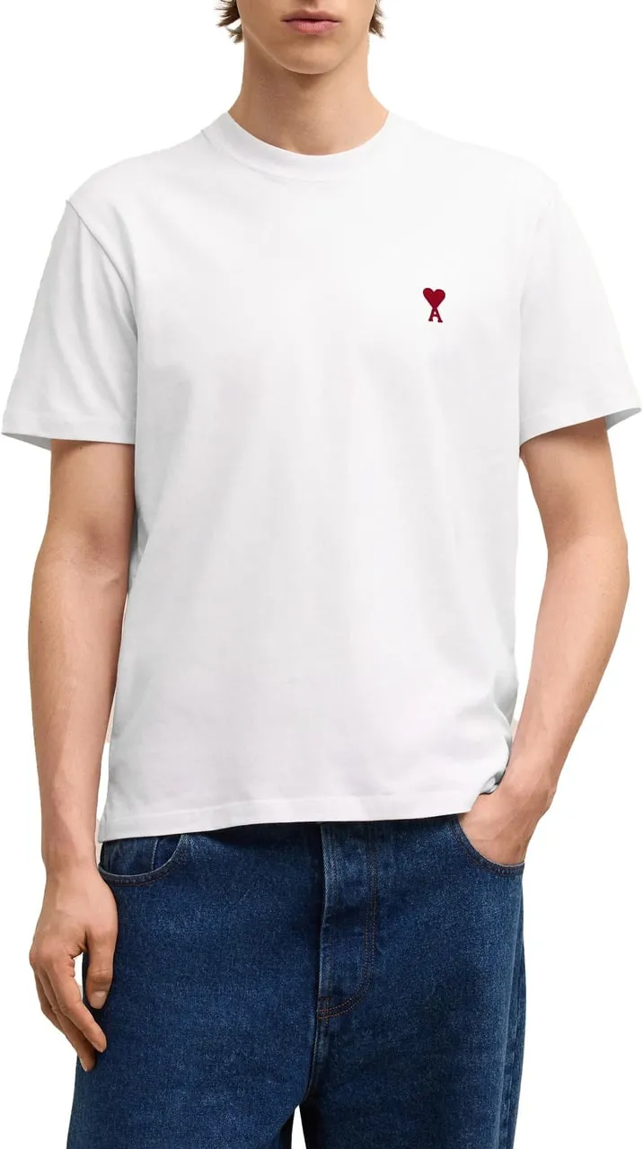 AMI Paris - T Shirts & Polo's BFUTS035 724 - Größe 3XL - blau