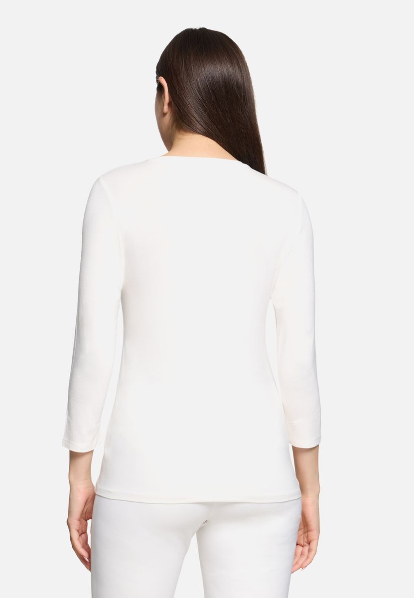 Elegantes Shirt mit Grafikdruck und 3/4-Ärmeln