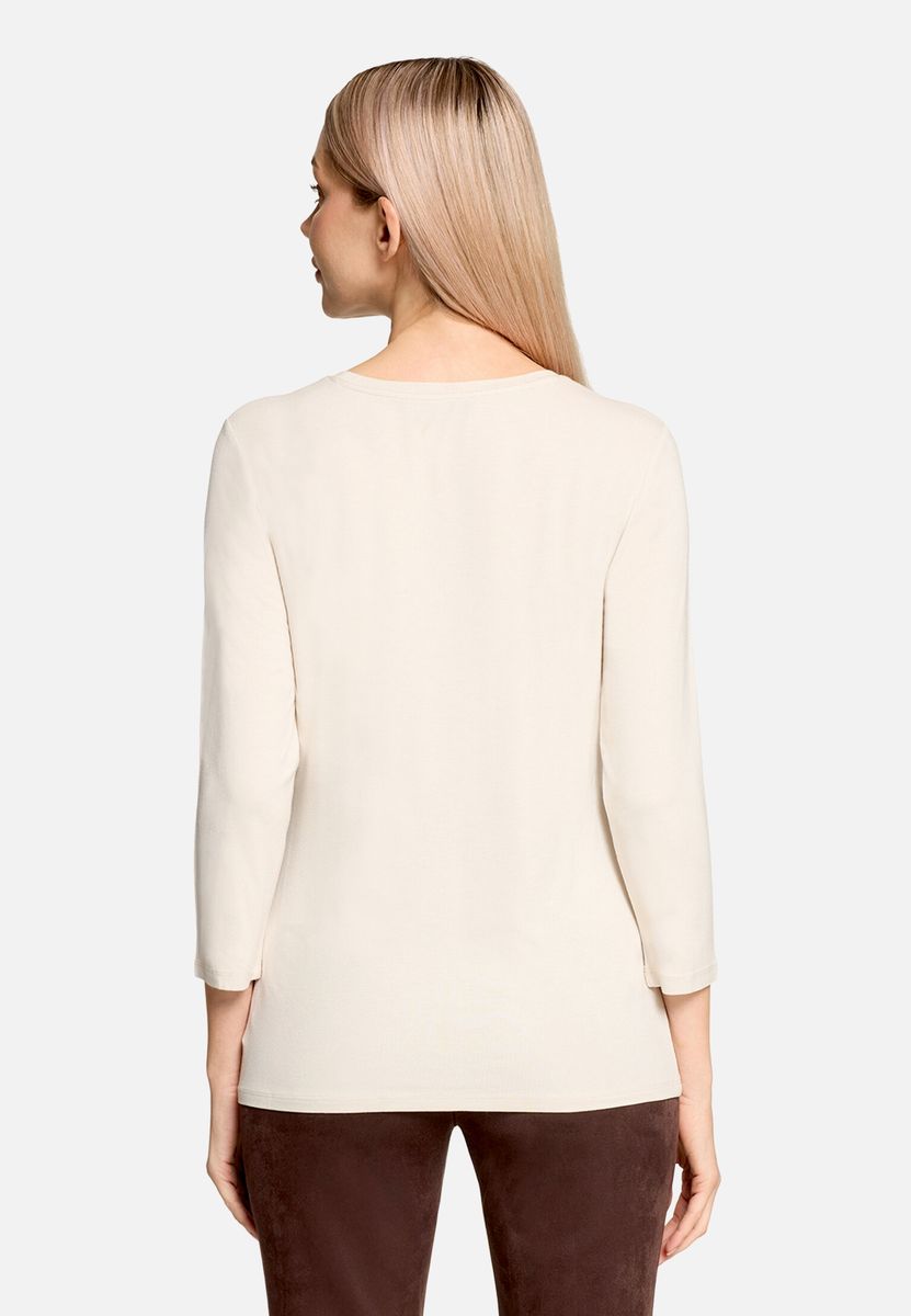 Elegantes Shirt mit Grafikdruck und 3/4-Ärmeln
