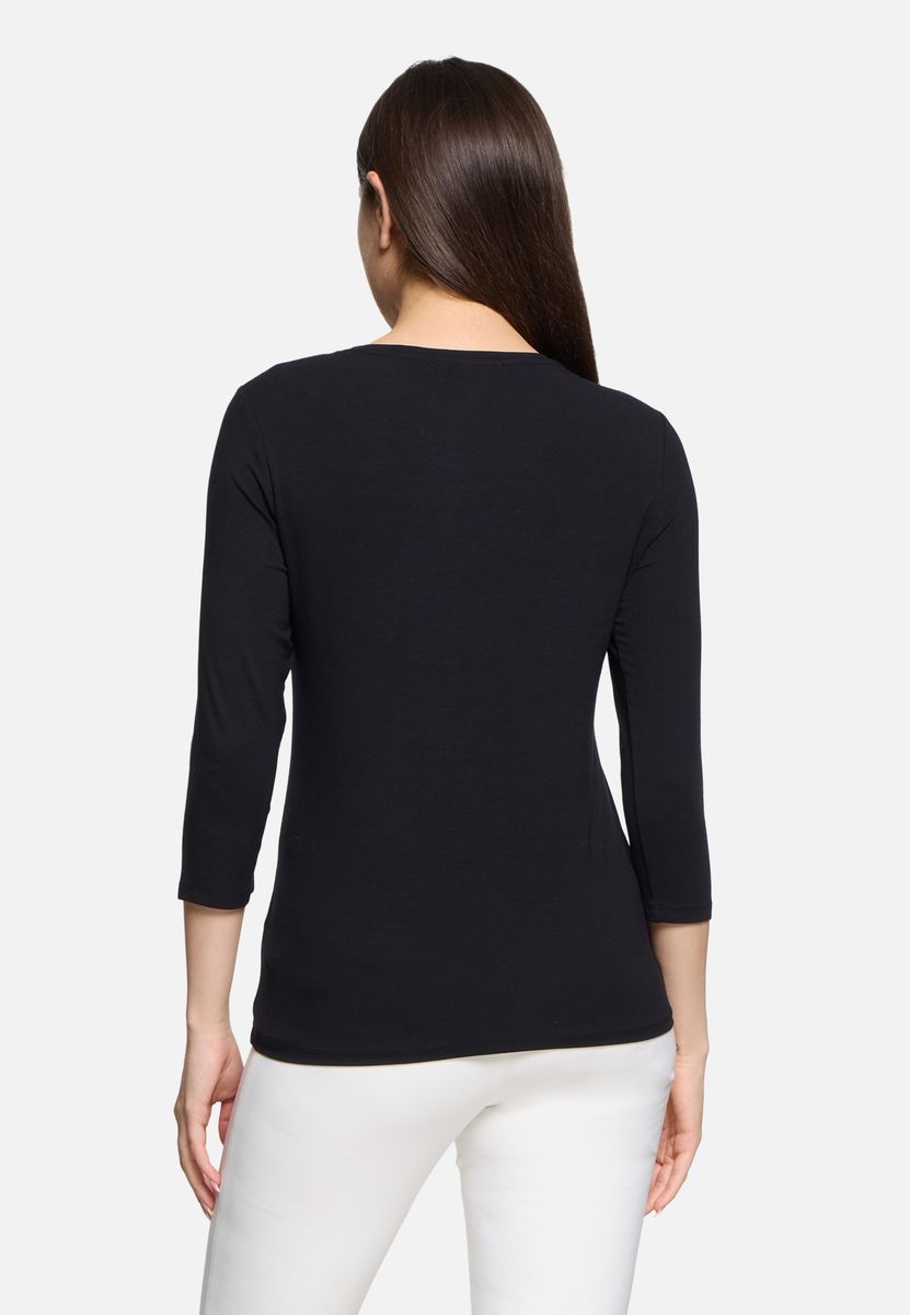 Elegantes Shirt mit Grafikdruck und 3/4-Ärmeln