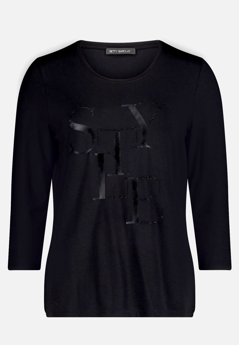Elegantes Shirt mit Grafikdruck und 3/4-Ärmeln