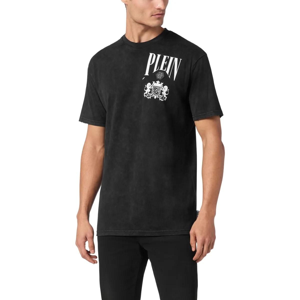 Philipp Plein - T-Shirt Racing - Größe 3XL - weiß