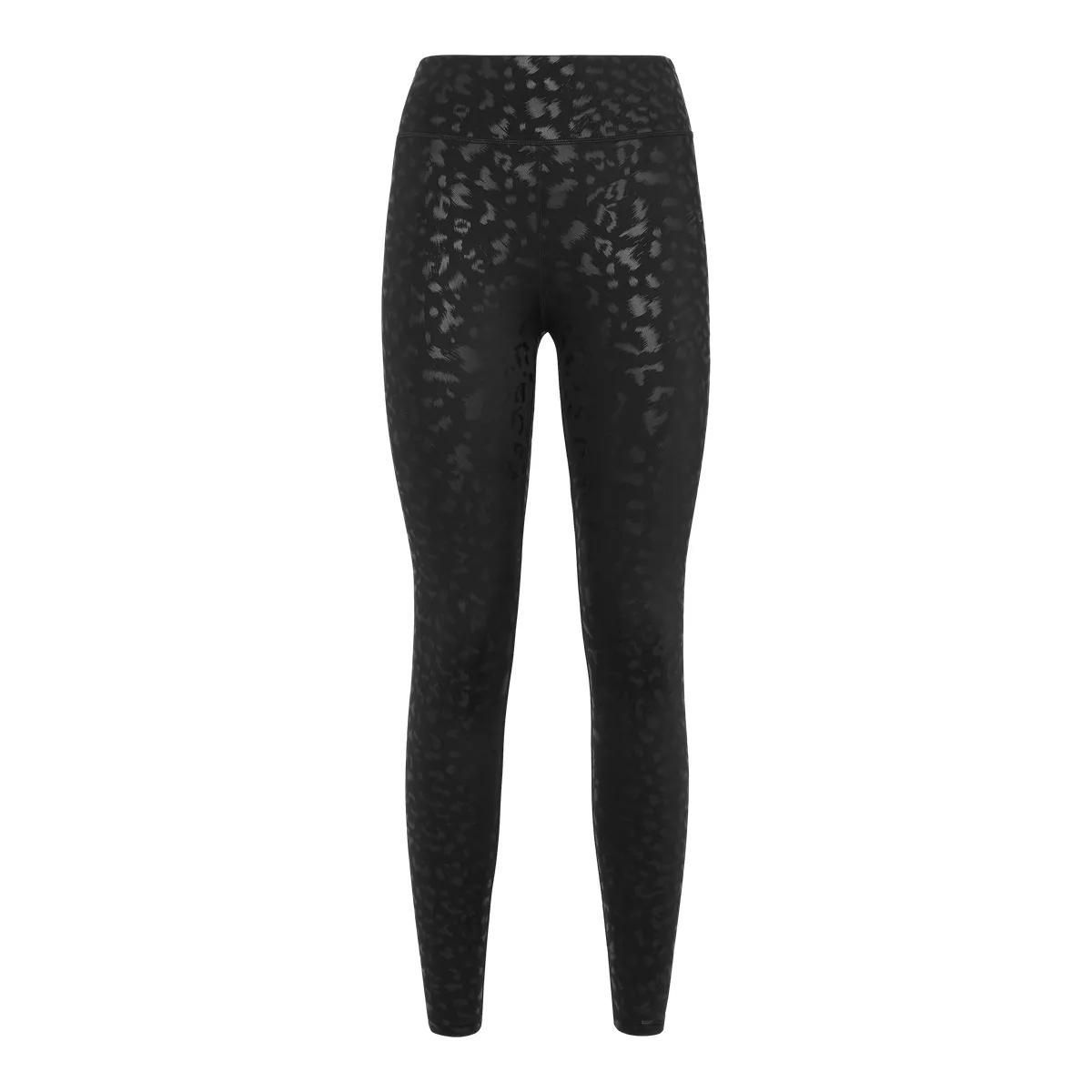 Plein Sport - Leggings Leopard - Größe M - schwarz