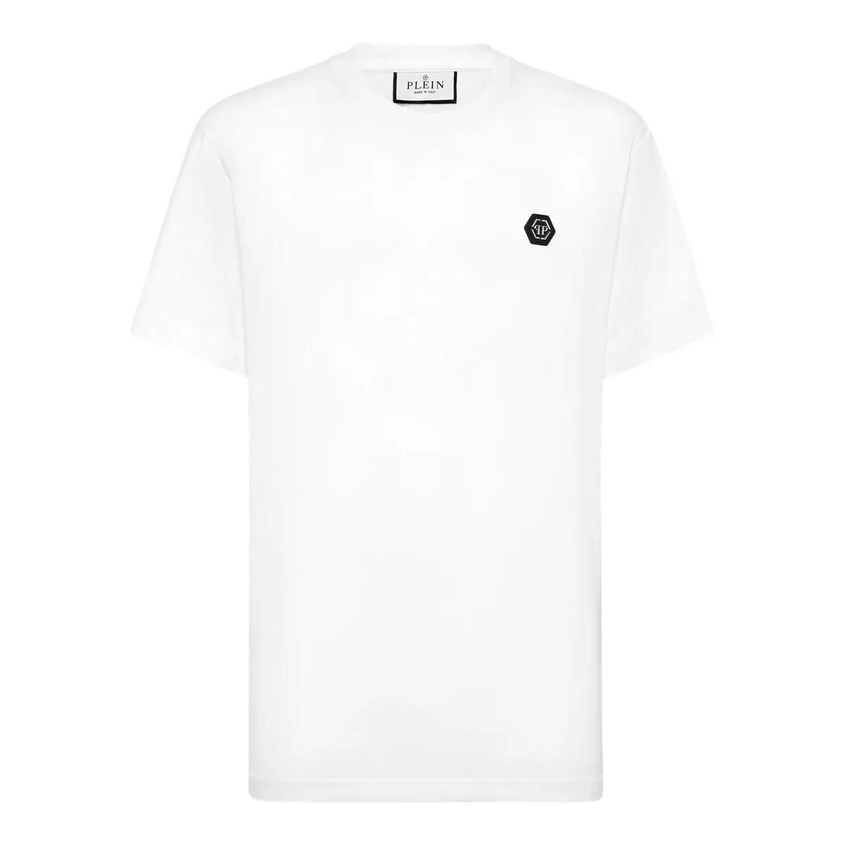 Philipp Plein - T-Shirt Skull&Bones - Größe 3XL - weiß