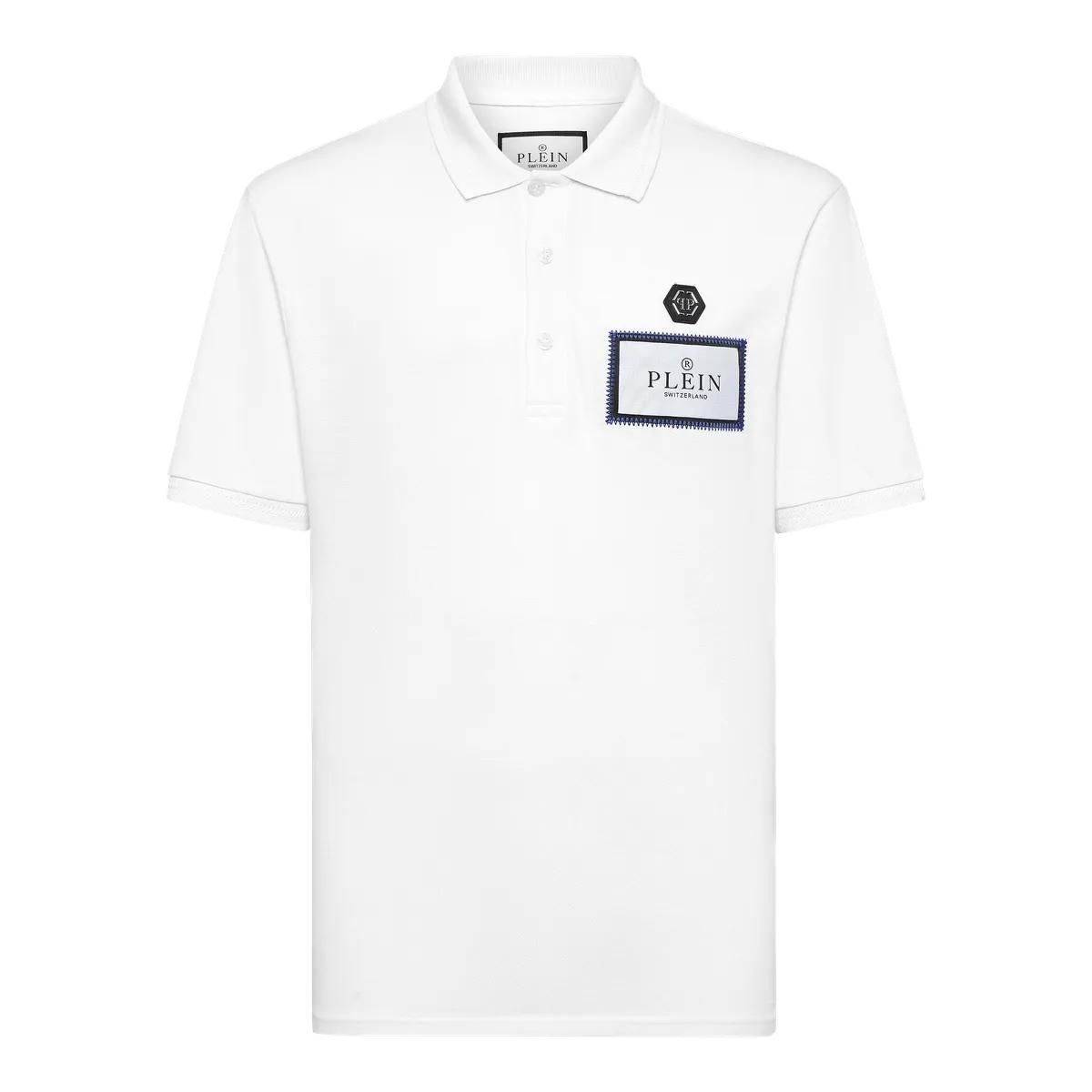 Philipp Plein - Poloshirt - Größe 3XL - weiß