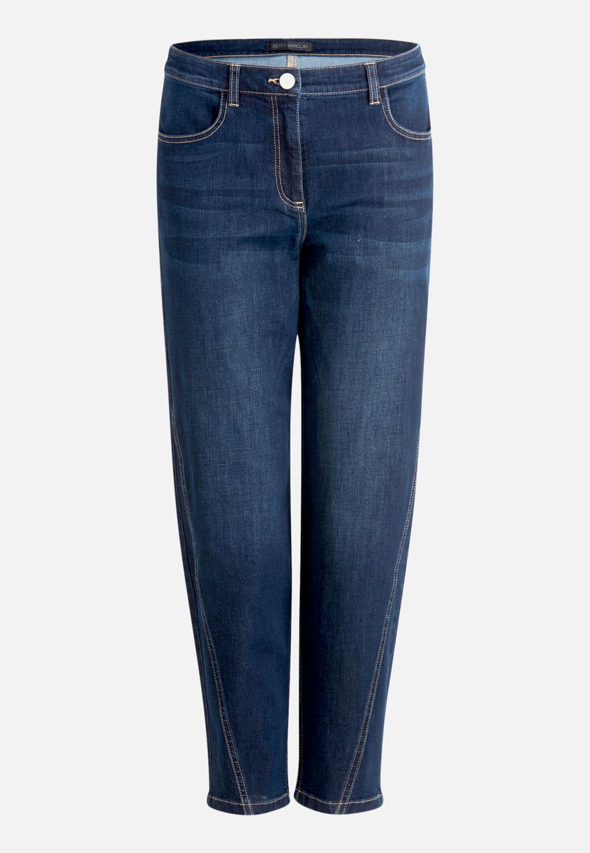 Jeans in Knöchellänge mit entspannter Passform