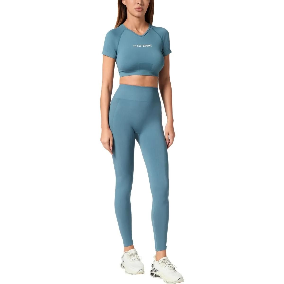 Plein Sport - T-Shirt - Größe L - blau