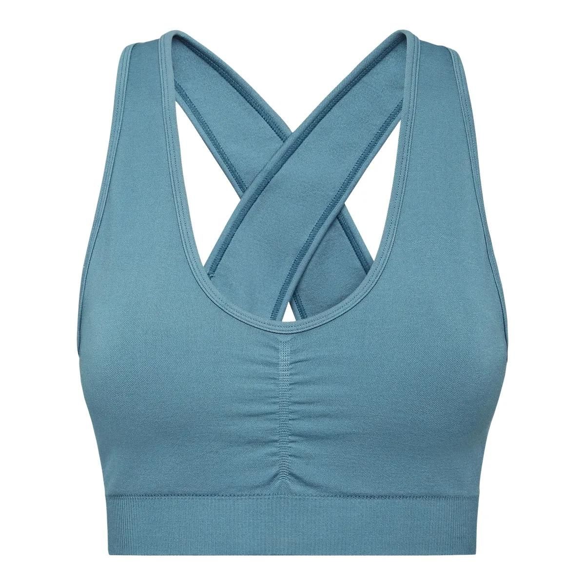 Plein Sport - Sport Bh Logo - Größe L - blau