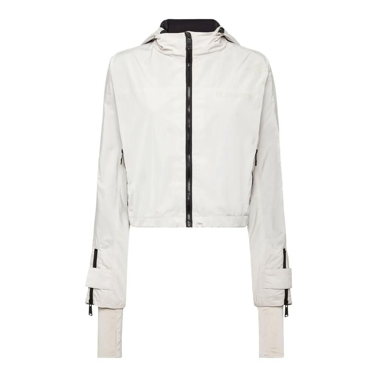 Plein Sport - Sweatjacke Scratch - Größe L - grau