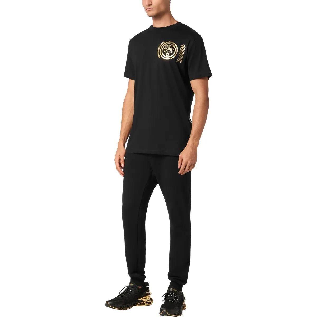 Plein Sport - T-Shirt Tiger - Größe 3XL - schwarz