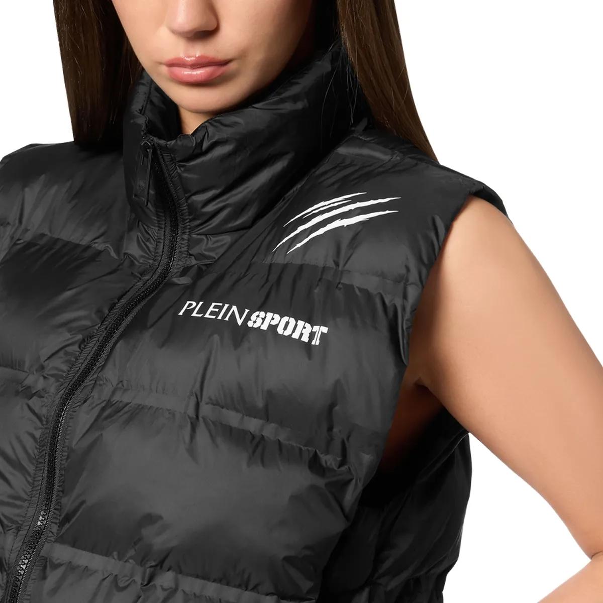 Plein Sport - Outdoorjacke Scratch - Größe M - schwarz