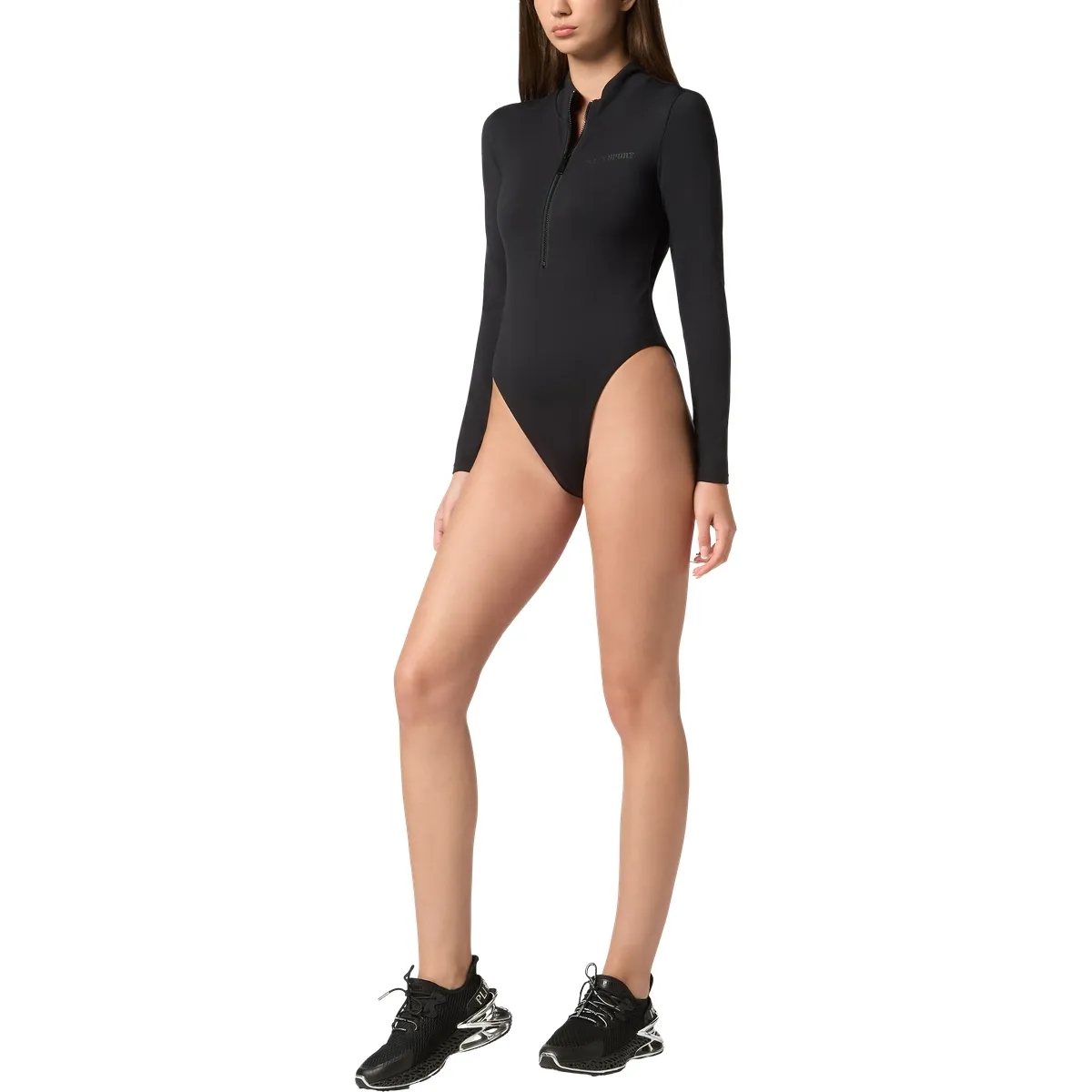 Plein Sport - Bodysuit - Größe L - schwarz