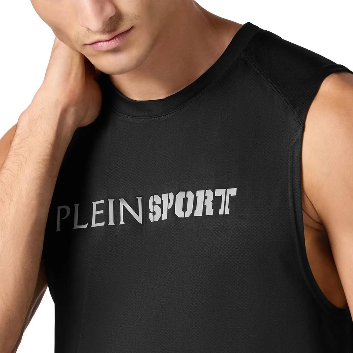 Plein Sport - Tanktop - Größe 3XL - schwarz