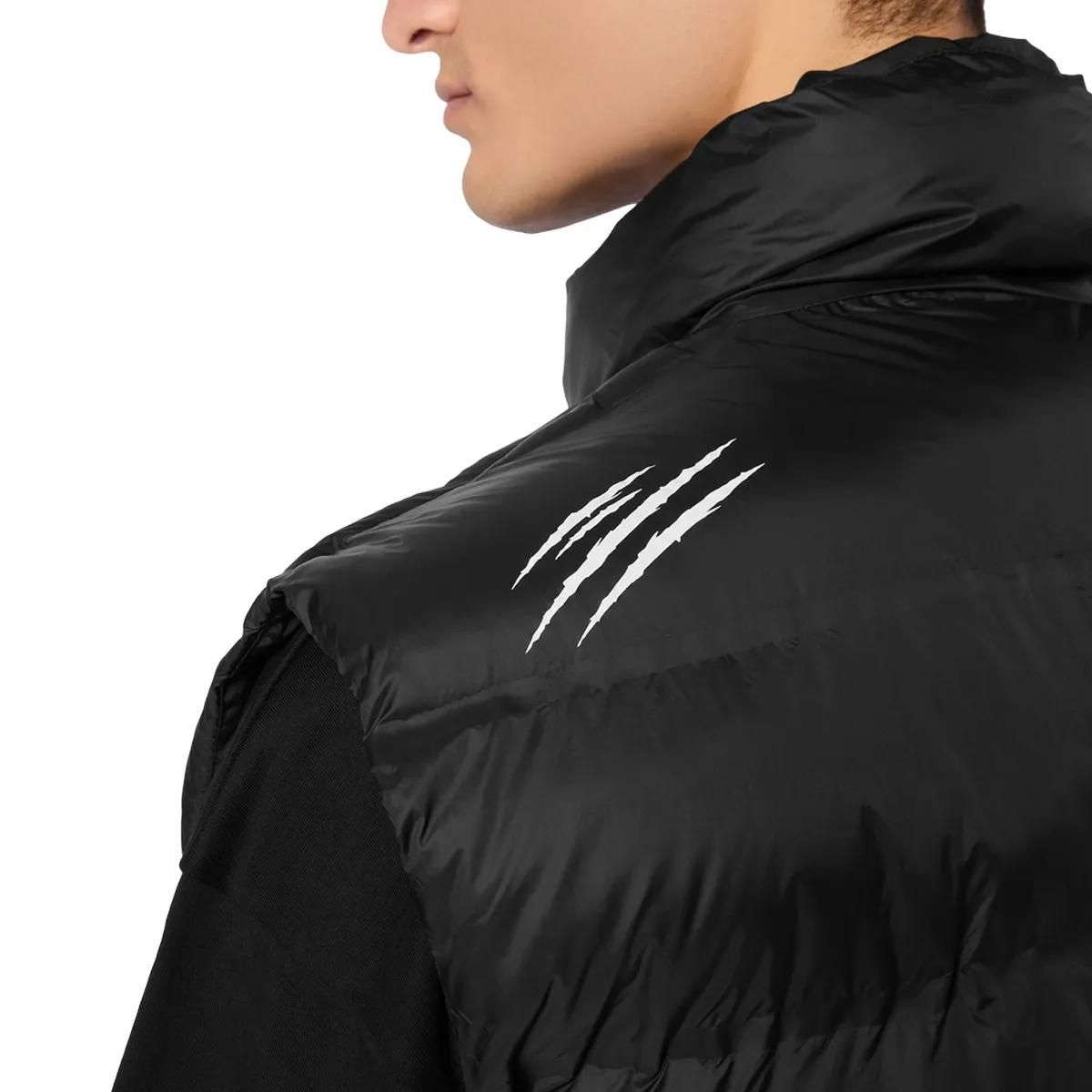 Plein Sport - Daunenweste Scratch - Größe 3XL - schwarz