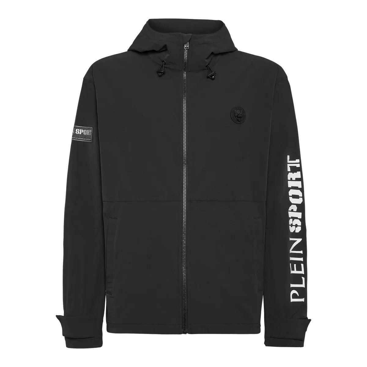 Plein Sport - Windbreaker Scratch - Größe 3XL - schwarz
