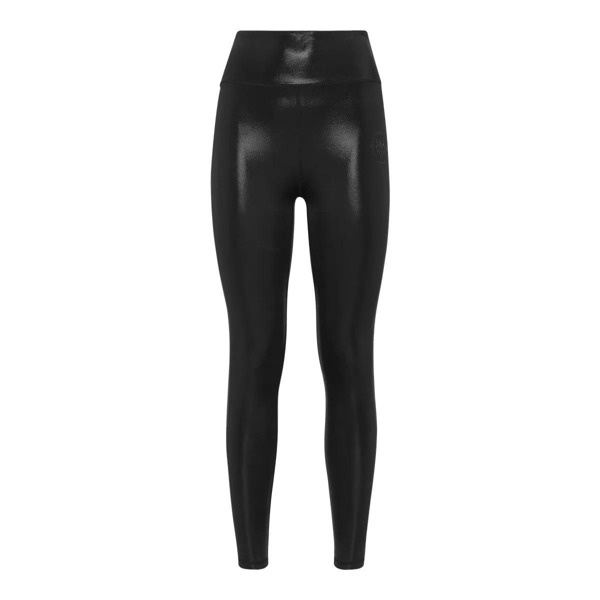 Plein Sport - Leggings Scratch - Größe L - schwarz