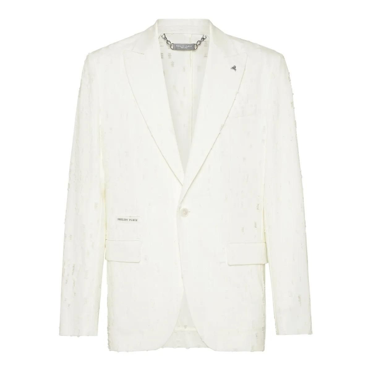 Philipp Plein - Blazer - Größe 50 - weiß