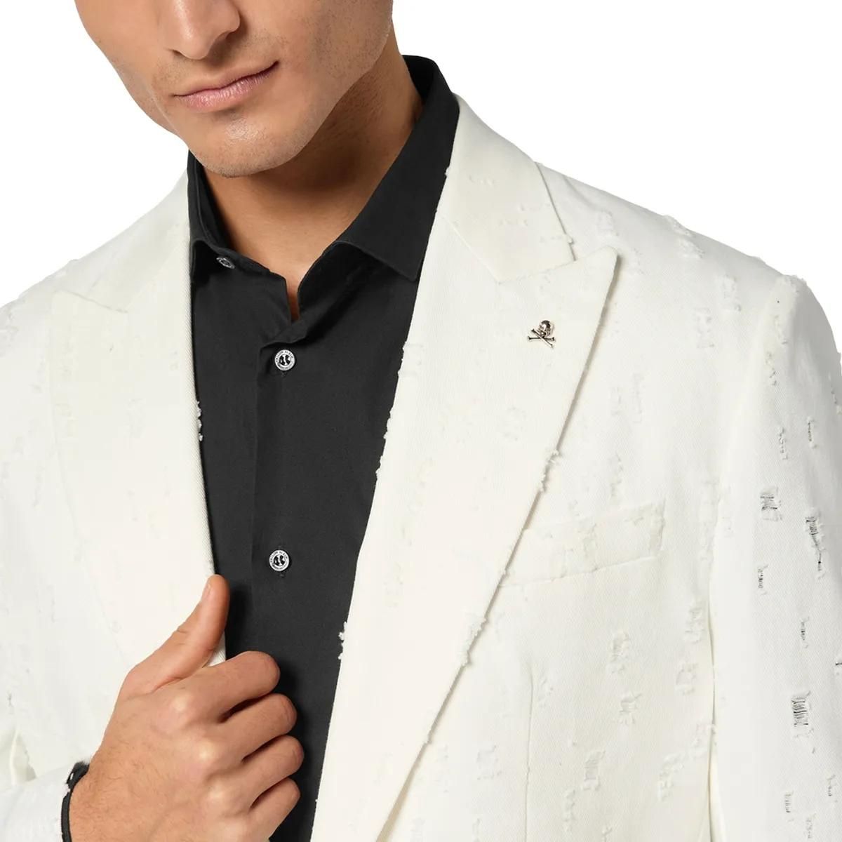 Philipp Plein - Blazer - Größe 50 - weiß