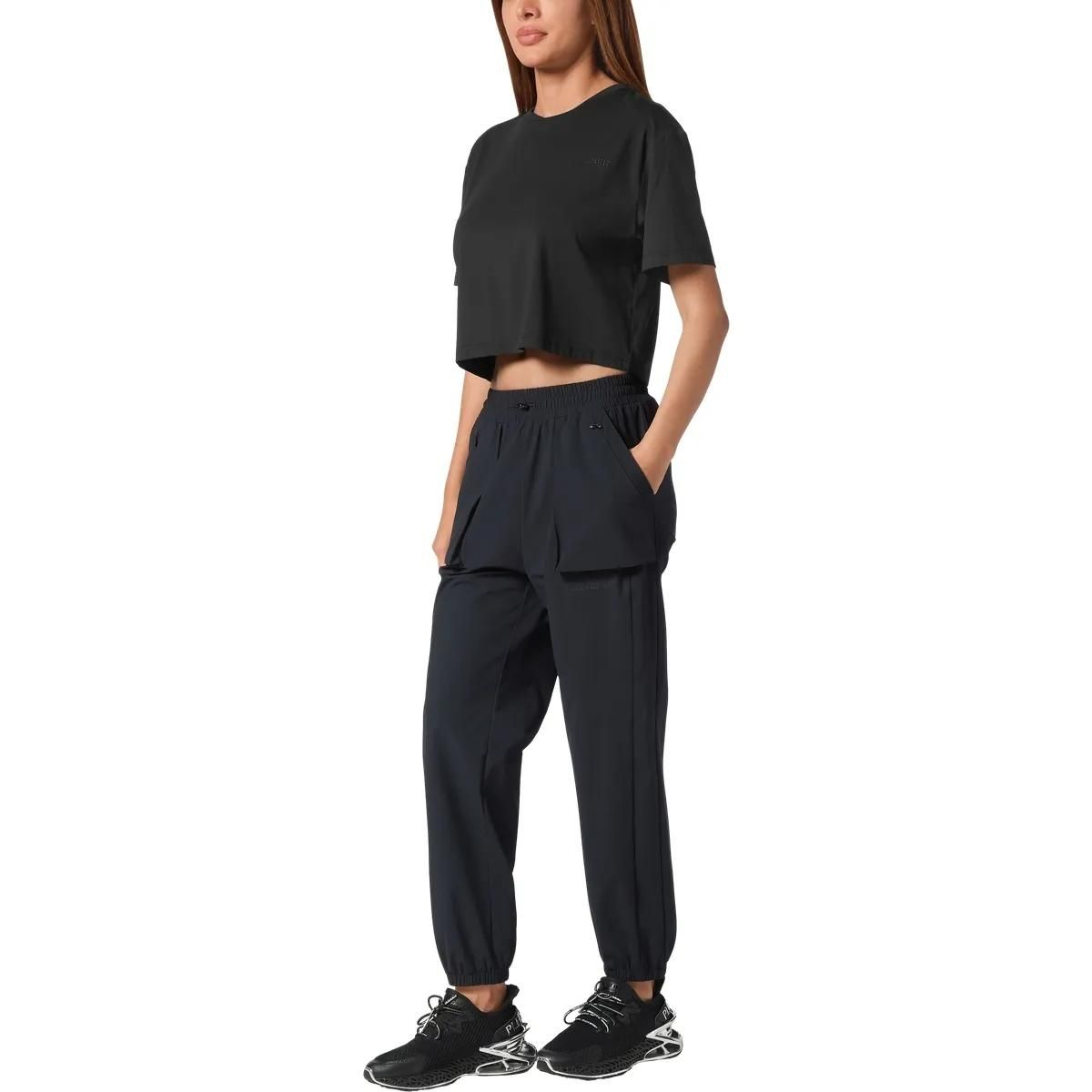 Plein Sport - T-Shirt Scratch - Größe L - schwarz