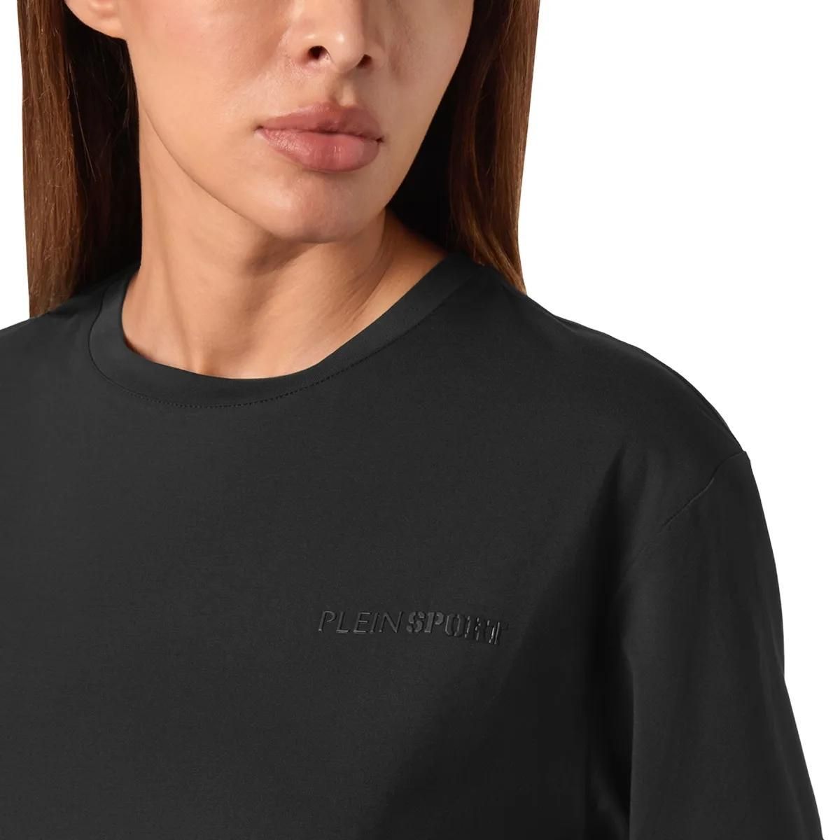 Plein Sport - T-Shirt Scratch - Größe L - schwarz