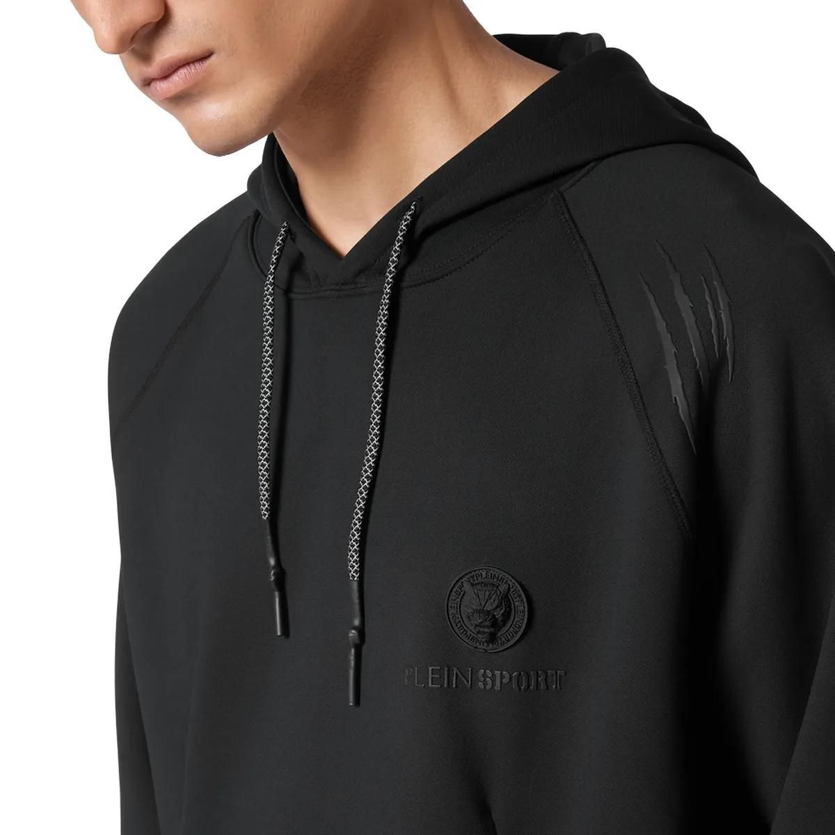 Plein Sport - Hoodie - Größe 3XL - schwarz