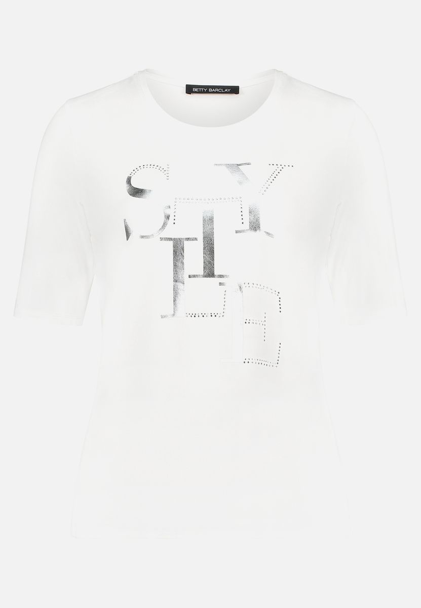 Lässiges Jersey Top mit Grafikprint