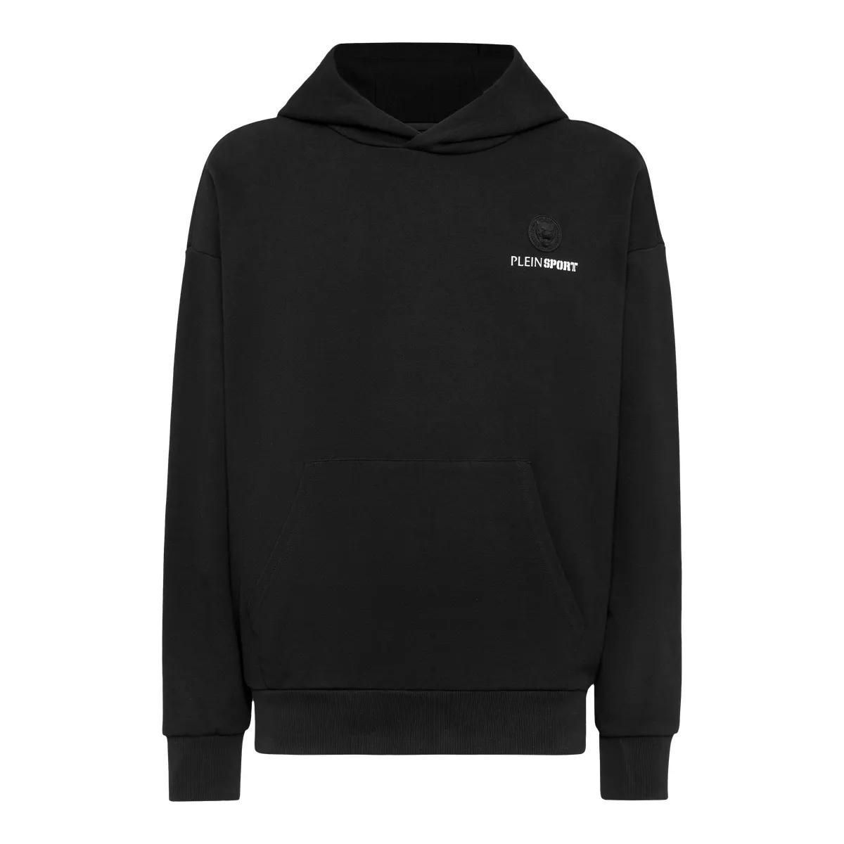 Plein Sport - Hoodie Scratch - Größe 3XL - schwarz