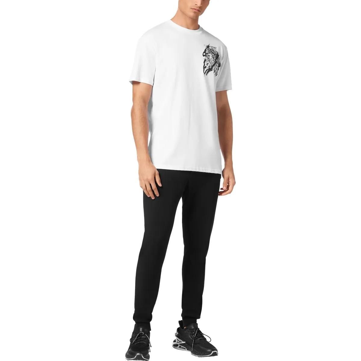 Plein Sport - T-Shirt Tiger - Größe 3XL - weiß