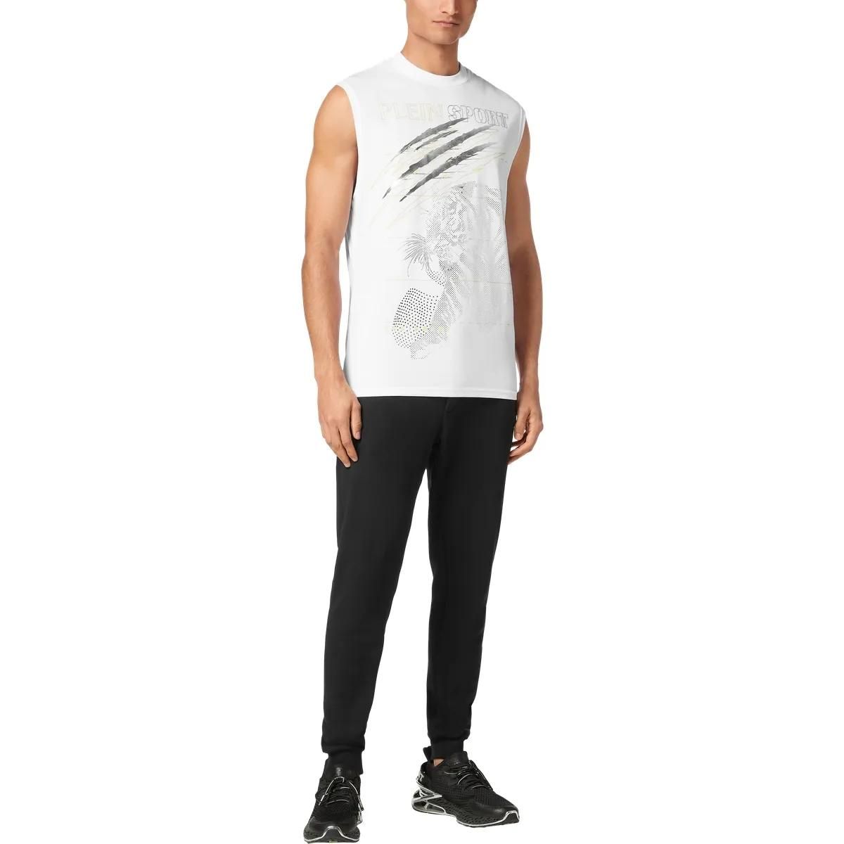 Plein Sport - Tanktop Tiger - Größe 3XL - weiß