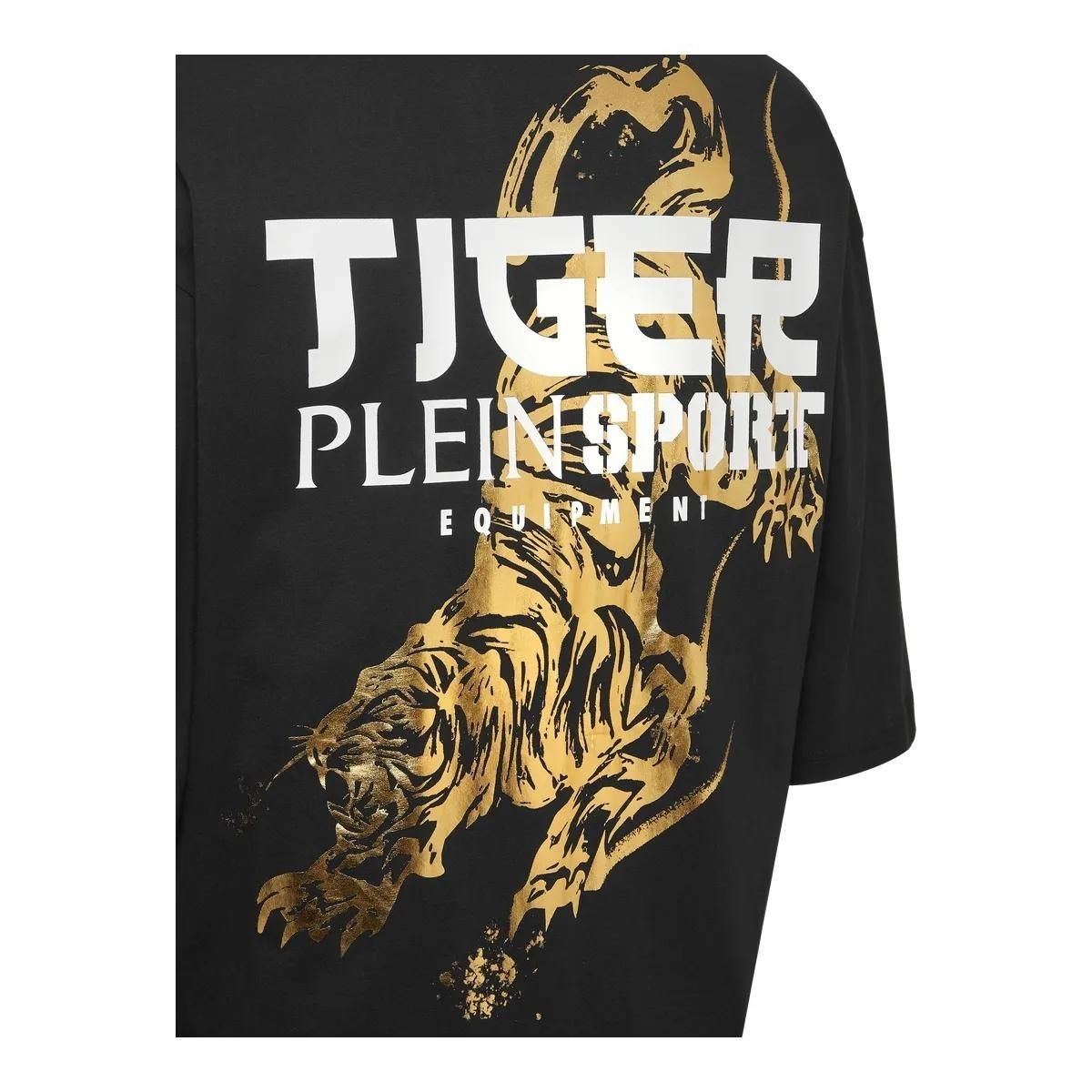 Plein Sport - T-Shirt Tiger Tokyo - Größe 3XL - schwarz