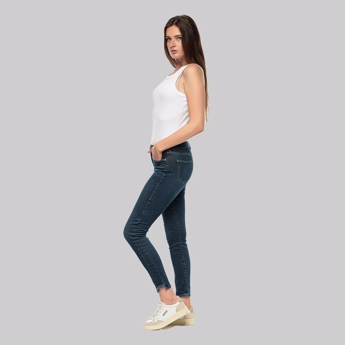 True Religion - Skinny-Fit Jeans Halle - Größe 24 - blau