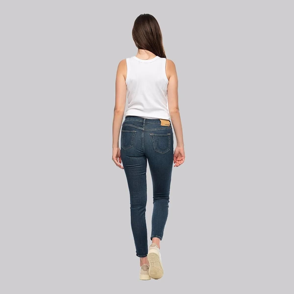 True Religion - Skinny-Fit Jeans Halle - Größe 24 - blau