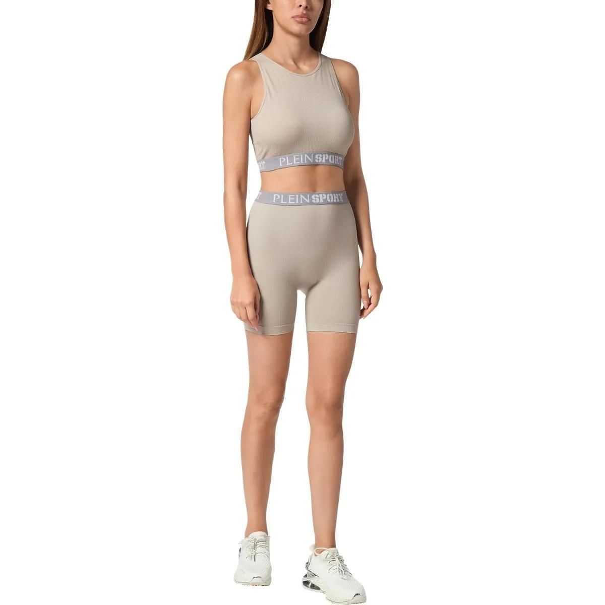 Plein Sport - Shorts Logo - Größe L - dunkelgrau