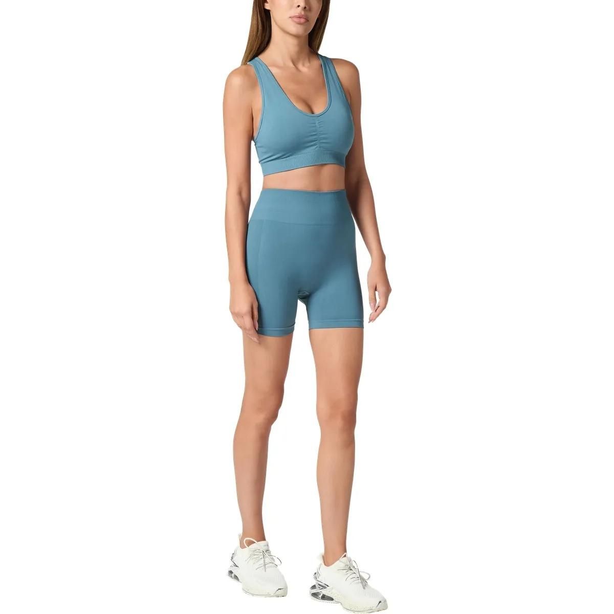 Plein Sport - Shorts Logo - Größe L - blau