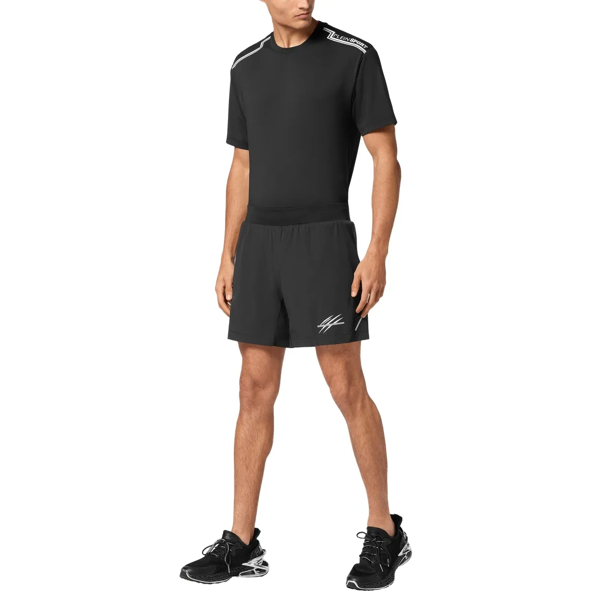 Plein Sport - Shorts Scratch - Größe 3XL - schwarz