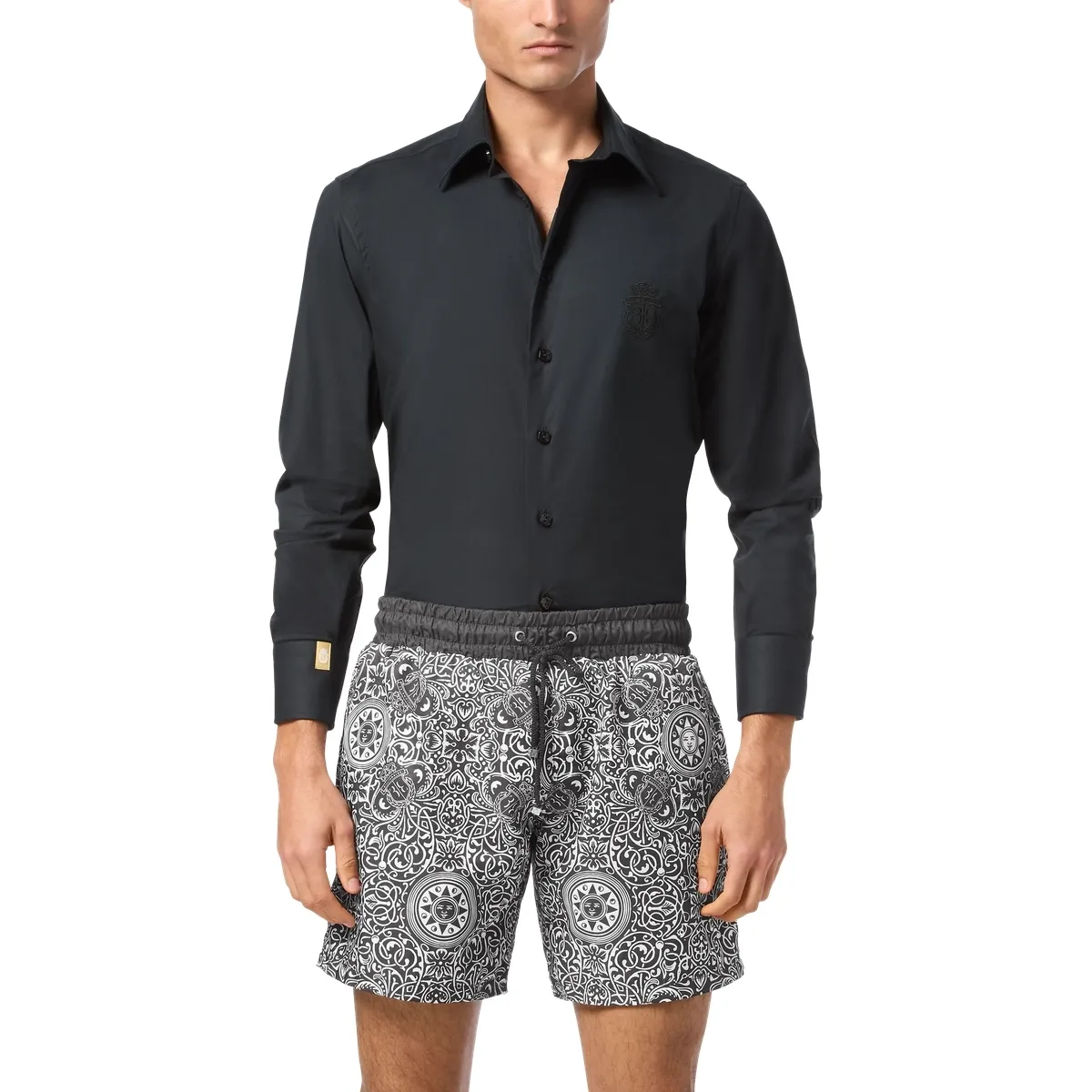 BILLIONAIRE - Badehose - Größe S - schwarz