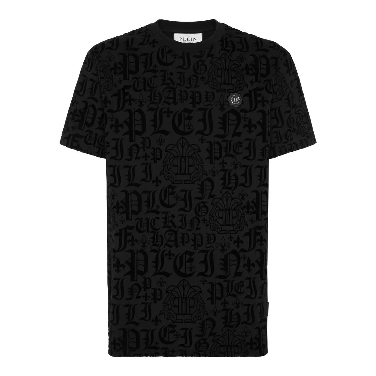 Philipp Plein - T-Shirt Gothic Plein - Größe 3XL - schwarz