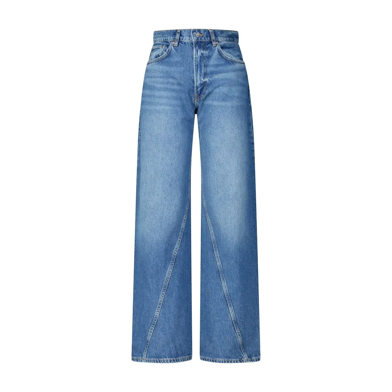 Anine Bing - Wide-Leg Jeans Brie - Größe 30 - blau