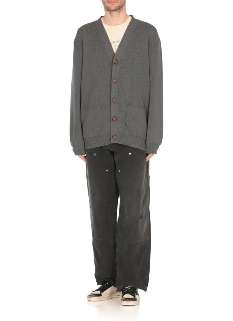 Golden Goose - Grey Darryl Cardigan - Größe XL - grau