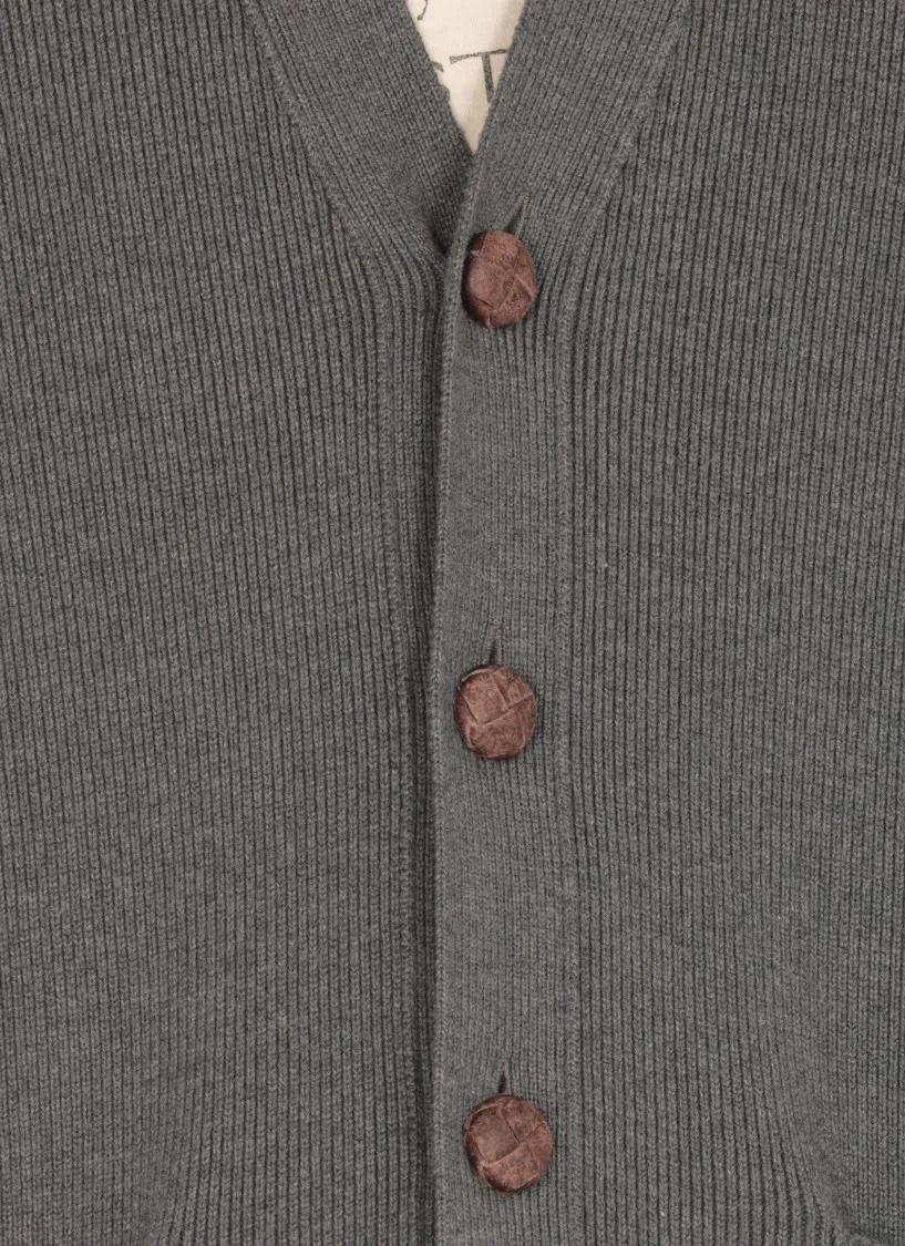 Golden Goose - Grey Darryl Cardigan - Größe XL - grau
