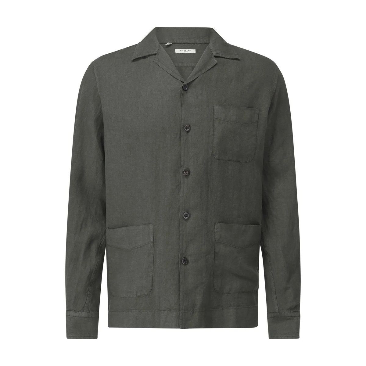 Boglioli - Hemd aus Leinen - Größe XXXL - bunt