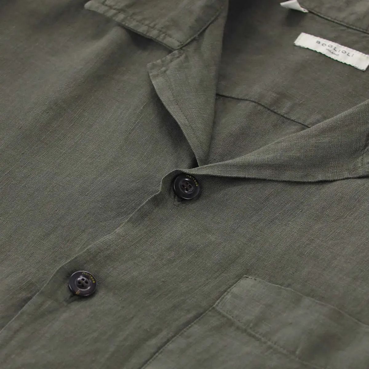 Boglioli - Hemd aus Leinen - Größe XXXL - bunt