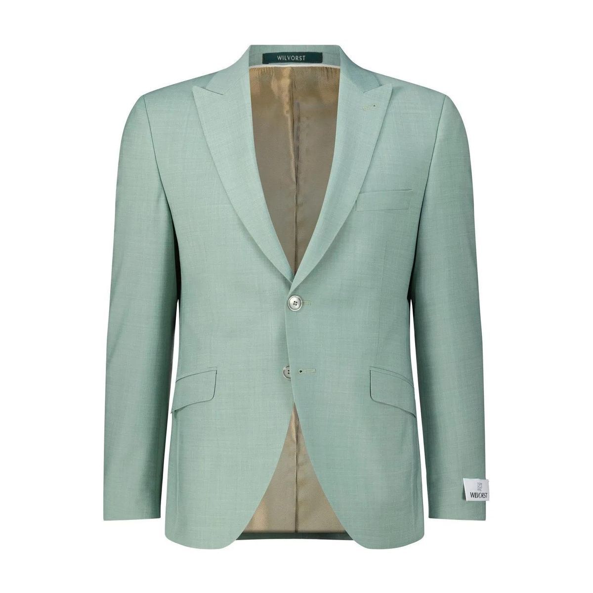 WILVORST - Anzugsakko mit Schurwolle - Größe 48 - grün